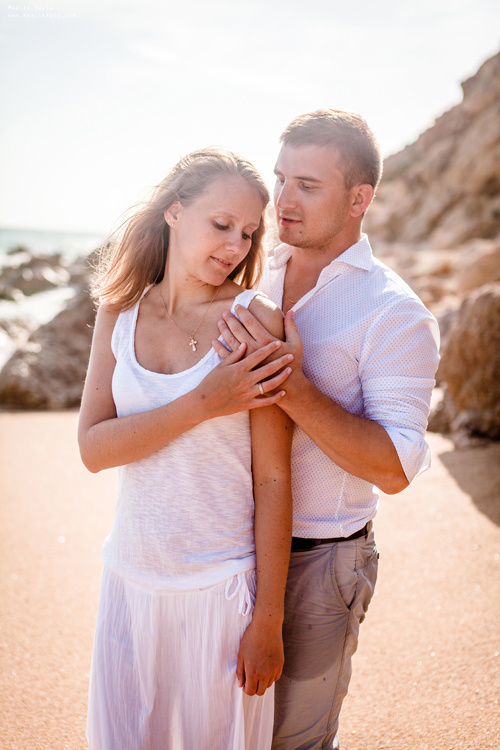 Вечерняя фотосессия  в Ллорет де Мар. Фотограф в Барселоне Испании Маслик Юлия