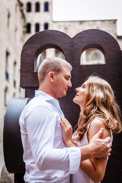 Вечерняя фотосессия  в Ллорет де Мар. Фотограф в Барселоне Испании Маслик Юлия