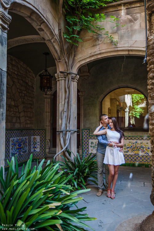 Летняя фотосессия в Барселоне. Фотограф в Барселоне Испании Маслик Юлия