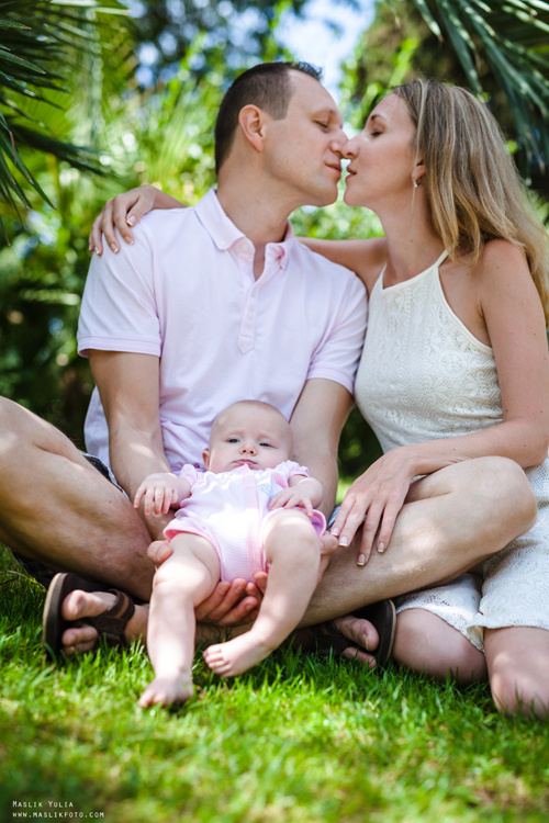 Летняя семейная фотосессия в Барселоне. Фотограф в Барселоне Испании Маслик Юлия