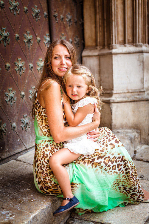 Sesión fotográfica familiar en Tarragona. Fotógrafo en Barcelona  Maslik Yulia