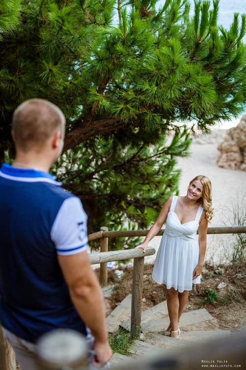 Нежная фотосессия в Барселоне. Фотограф в Барселоне Испании Маслик Юлия