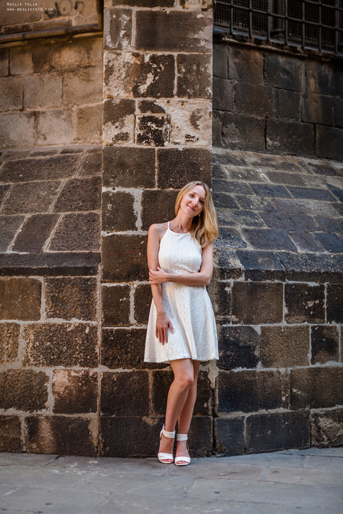 Летняя семейная фотосессия в Барселоне. Фотограф в Барселоне Испании Маслик Юлия