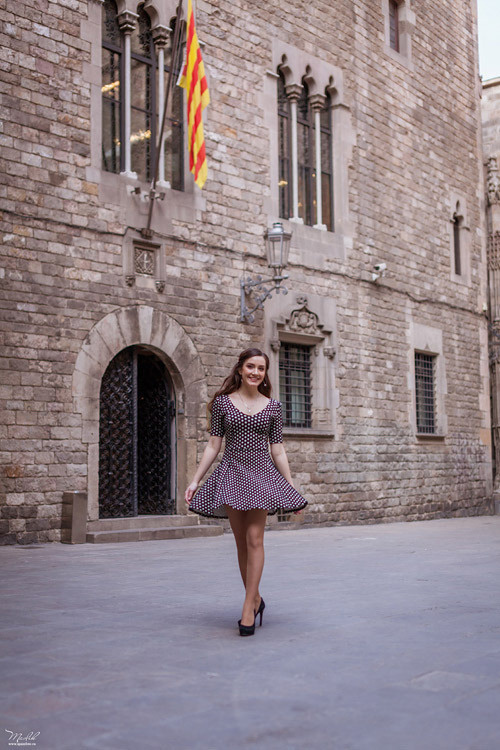 Весенняя фотосессия в Барселоне. Фотограф в Барселоне Испании Маслик Юлия