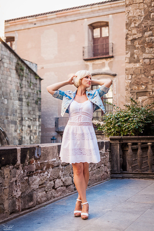 Портретная фотосессия в Парке Гуэль. Фотограф в Барселоне Испании Маслик Юлия