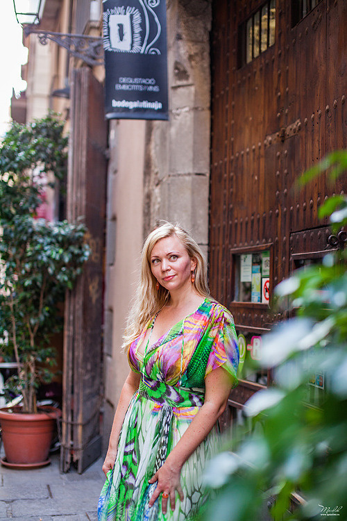 Женская фотосессия в Барселоне. Фотограф в Барселоне Испании Маслик Юлия