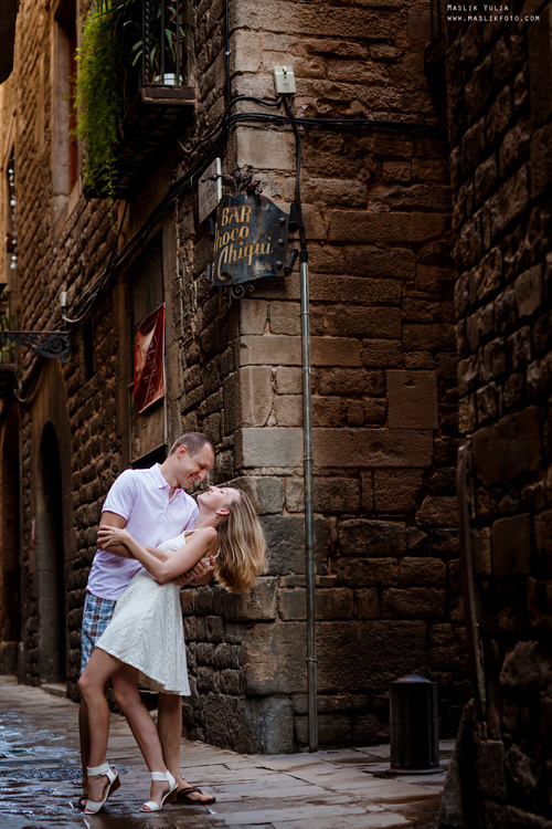 Летняя семейная фотосессия в Барселоне. Фотограф в Барселоне Испании Маслик Юлия