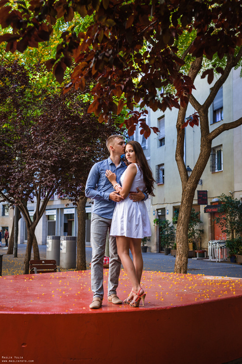 Летняя фотосессия в Барселоне. Фотограф в Барселоне Испании Маслик Юлия