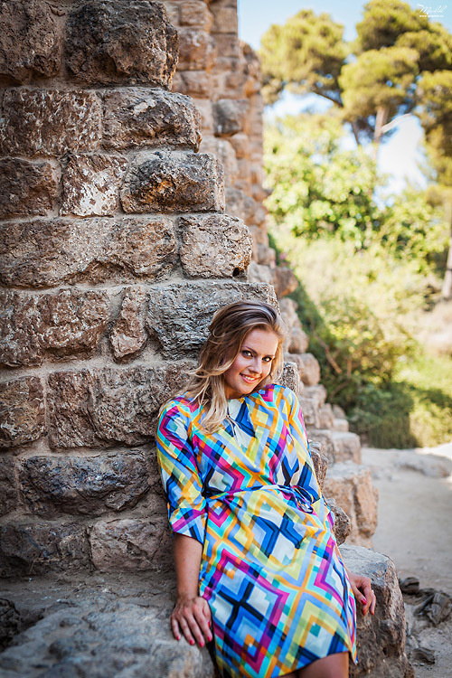 Модная фотосессия в Барселоне. Фотограф в Барселоне Испании Маслик Юлия