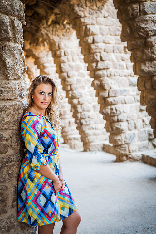 Модная фотосессия в Барселоне. Фотограф в Барселоне Испании Маслик Юлия