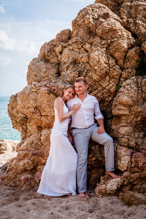 Вечерняя фотосессия  в Ллорет де Мар. Фотограф в Барселоне Испании Маслик Юлия