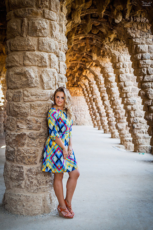 Модная фотосессия в Барселоне. Фотограф в Барселоне Испании Маслик Юлия