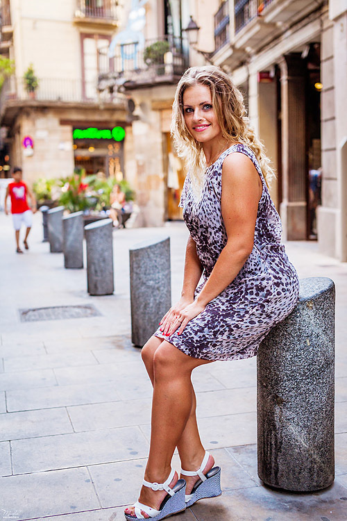 Модная фотосессия в Барселоне. Фотограф в Барселоне Испании Маслик Юлия