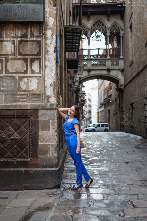 Непринужденная фотопрогулка по Барселоне. Фотограф в Барселоне Испании Маслик Юлия