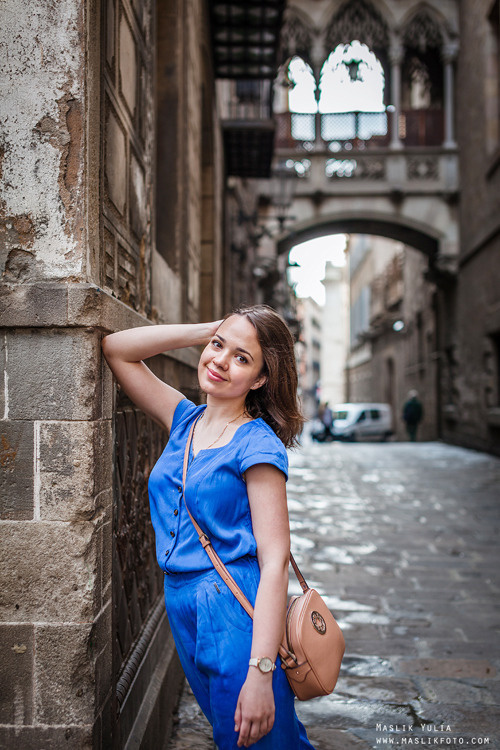 Непринужденная фотопрогулка по Барселоне. Фотограф в Барселоне Испании Маслик Юлия