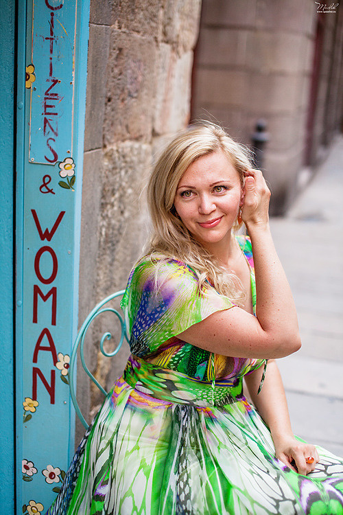 Женская фотосессия в Барселоне. Фотограф в Барселоне Испании Маслик Юлия