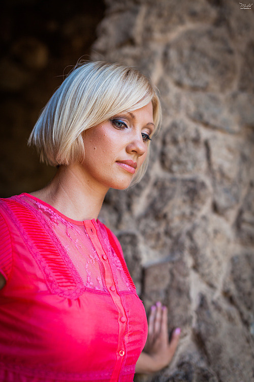 Портретная фотосессия в Парке Гуэль. Фотограф в Барселоне Испании Маслик Юлия