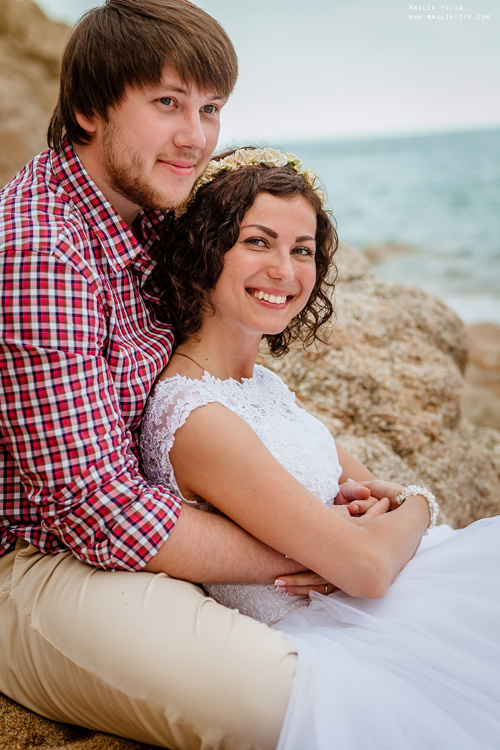 Wedding photo session in Lloret de Mar. Photographer in Barcelona Spain Maslik Yulia