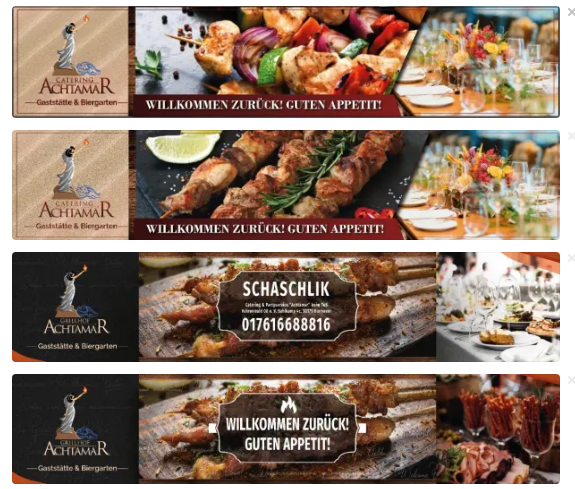 Баннеры. Рекламное агентство в Германии