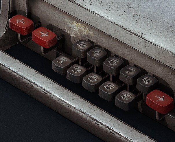 Francesco Mazzega I Old Calculator. Francesco Mazzega - 3D Generalist