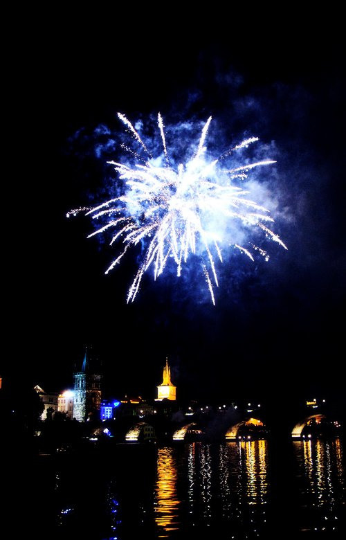 1.Прага.Карлов Мост.Салют. Путешествия в формате 360......