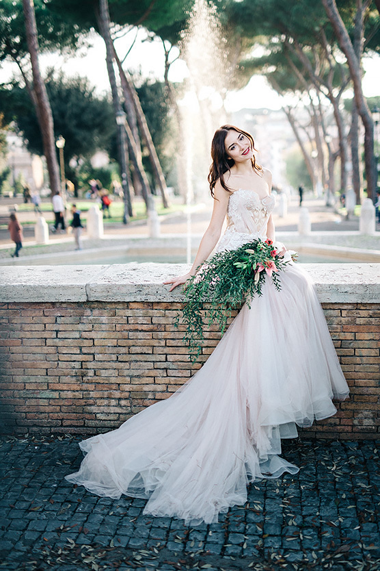 Свадебная фотосессия в Риме. Свадебный фотограф в Риге Юрий Кор