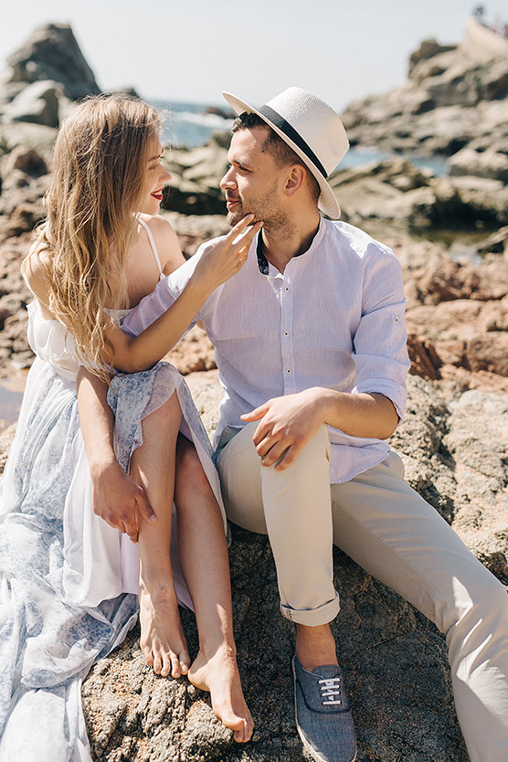 Свадебное лавстори на морском берегу. Свадебный фотограф в Риге Юрий Кор