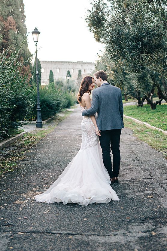 Свадебная фотосессия в Риме. Свадебный фотограф в Риге Юрий Кор