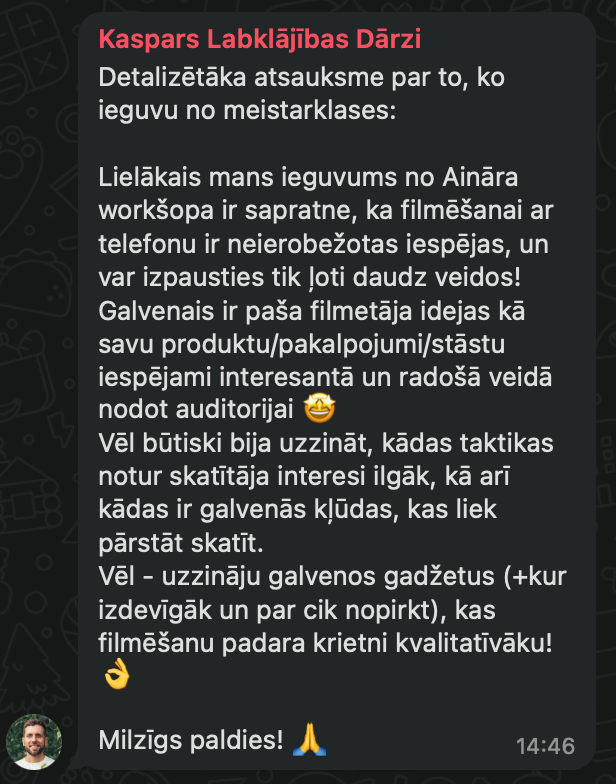 IPhone Workshop pie dabas. Video shooting and creating with phone, iPhone Video School