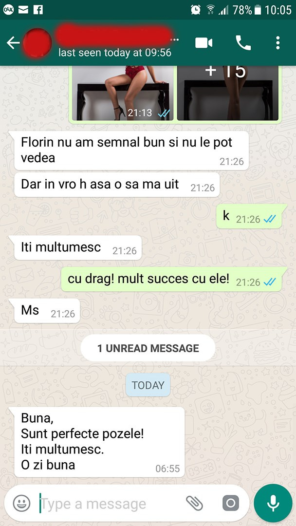 Recenzii reale primite de la clienti. Studio foto Galati sexy — boudoir fotograf freelancer Florin Costache