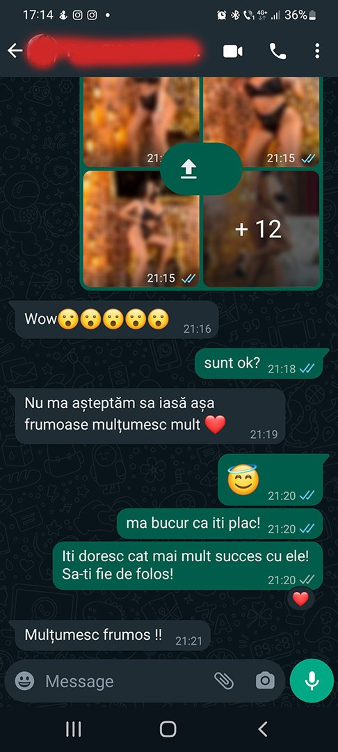 Recenzii reale primite de la clienti. Studio foto Galati sexy — boudoir fotograf freelancer Florin Costache