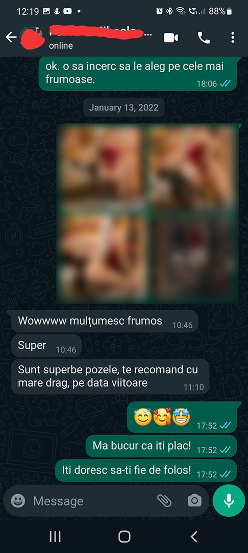 Recenzii reale primite de la clienti. Studio foto Galati sexy — boudoir fotograf freelancer Florin Costache