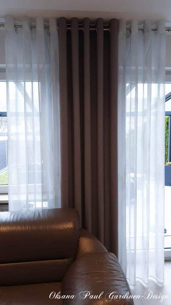 Гостиная / Wohnzimmer ➜. Oksana Paul-Gardinen-Design Oksana Paul ✧ Art of Gardinen & Textile Design ✧ Polymer Clay Art & Handmade Creatures