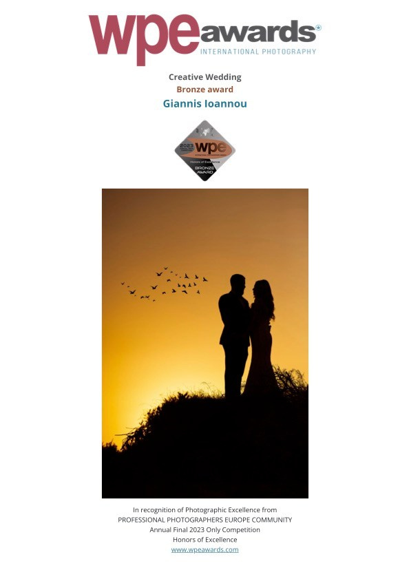 Awards. Giannis Ioannou