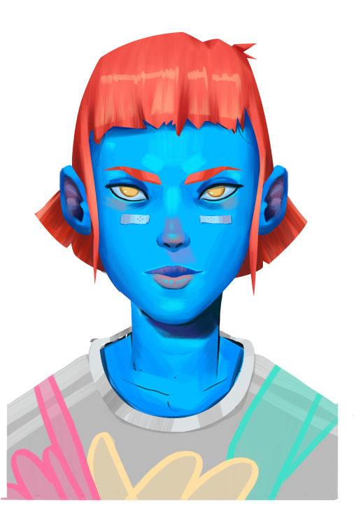 Characters. Mark Khabib Artist