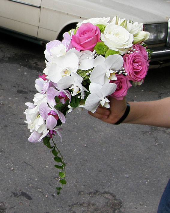 Līgavas pušķi rozā toņos. Event design, decoration, floristry, gift, Irina Novika, Riga, Latvia