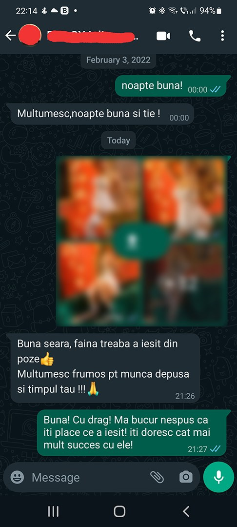 Recenzii reale primite de la clienti. Studio foto Galati sexy — boudoir fotograf freelancer Florin Costache