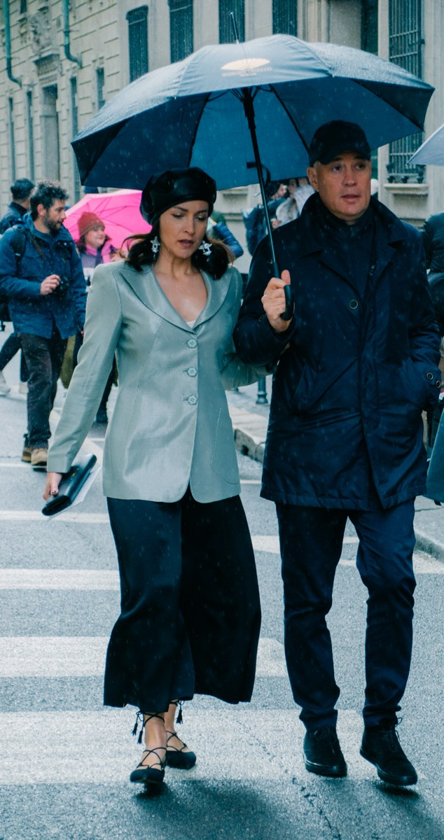 Street style in Milan. Milano Fashion Week