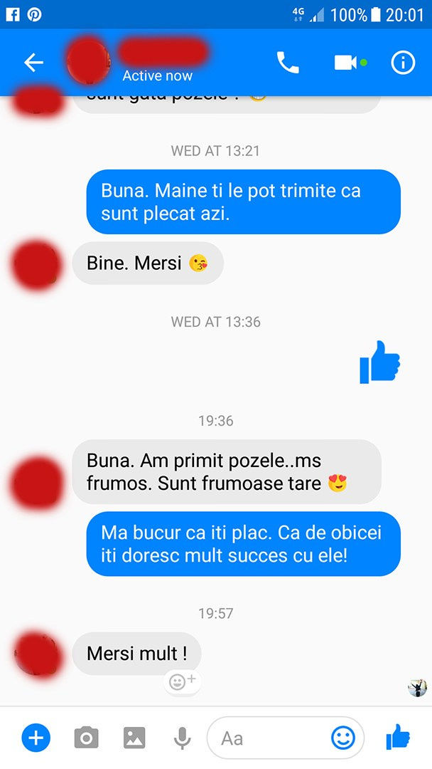 Recenzii reale primite de la clienti. Studio foto Galati sexy — boudoir fotograf freelancer Florin Costache