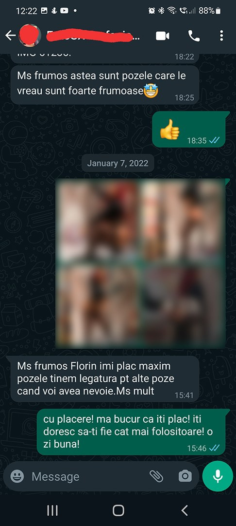 Recenzii reale primite de la clienti. Studio foto Galati sexy — boudoir fotograf freelancer Florin Costache