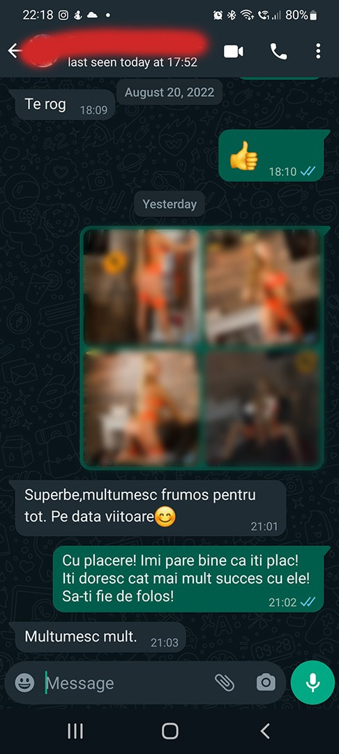 Recenzii reale primite de la clienti. Studio foto Galati sexy — boudoir fotograf freelancer Florin Costache