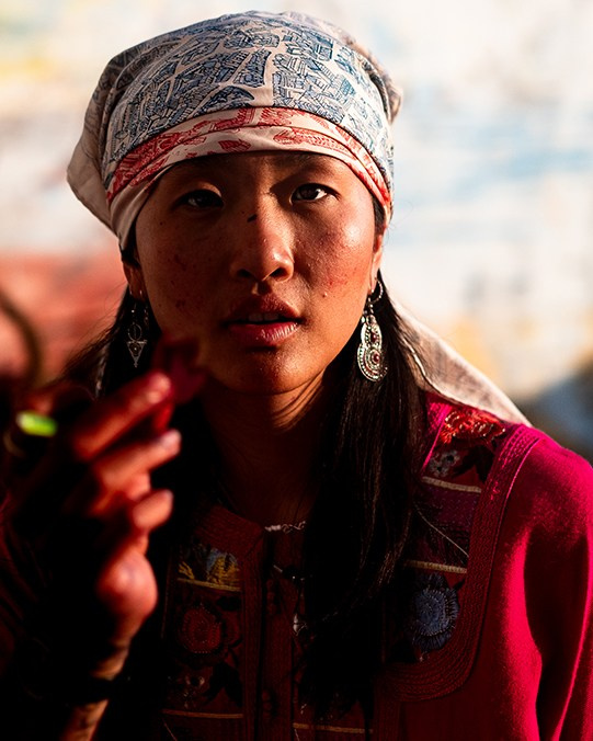 Ambient Light Woman Portrait Photography 