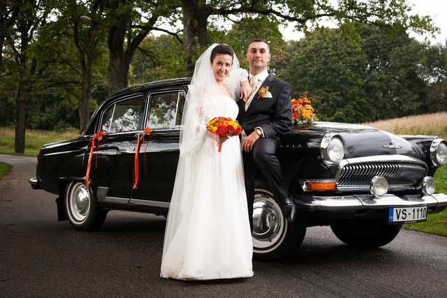 Auto dekors. Event design, decoration, floristry, gift, Irina Novika, Riga, Latvia