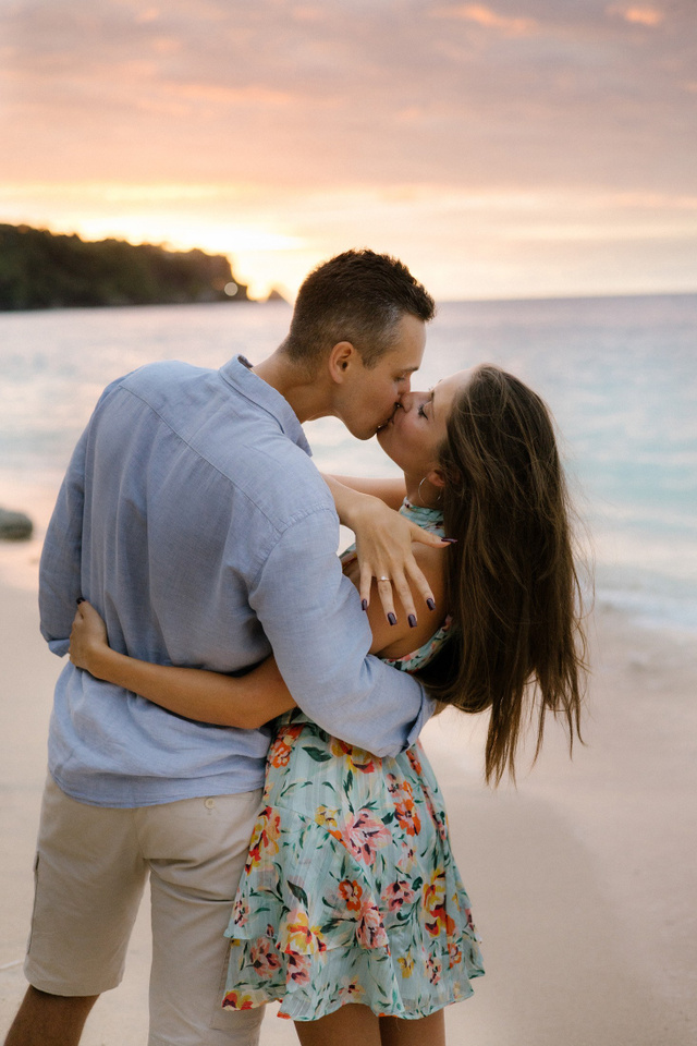 Proposal on the beach