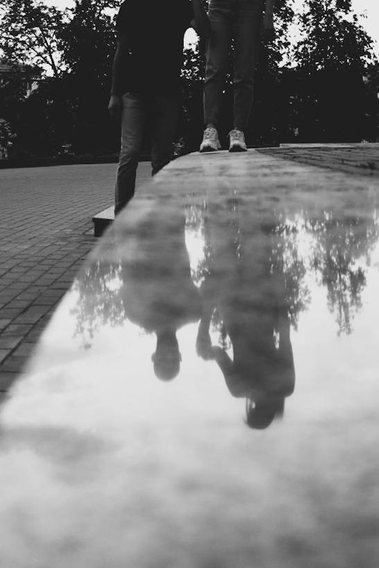 LoveStory Outdoor B&W. Портретный фотограф в Кракове Анна Бовтюк