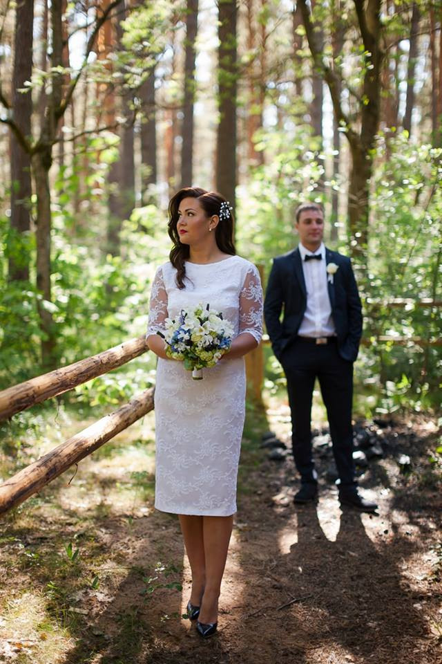 Līgavas pušķi zilos toņos. Event design, decoration, floristry, gift, Irina Novika, Riga, Latvia