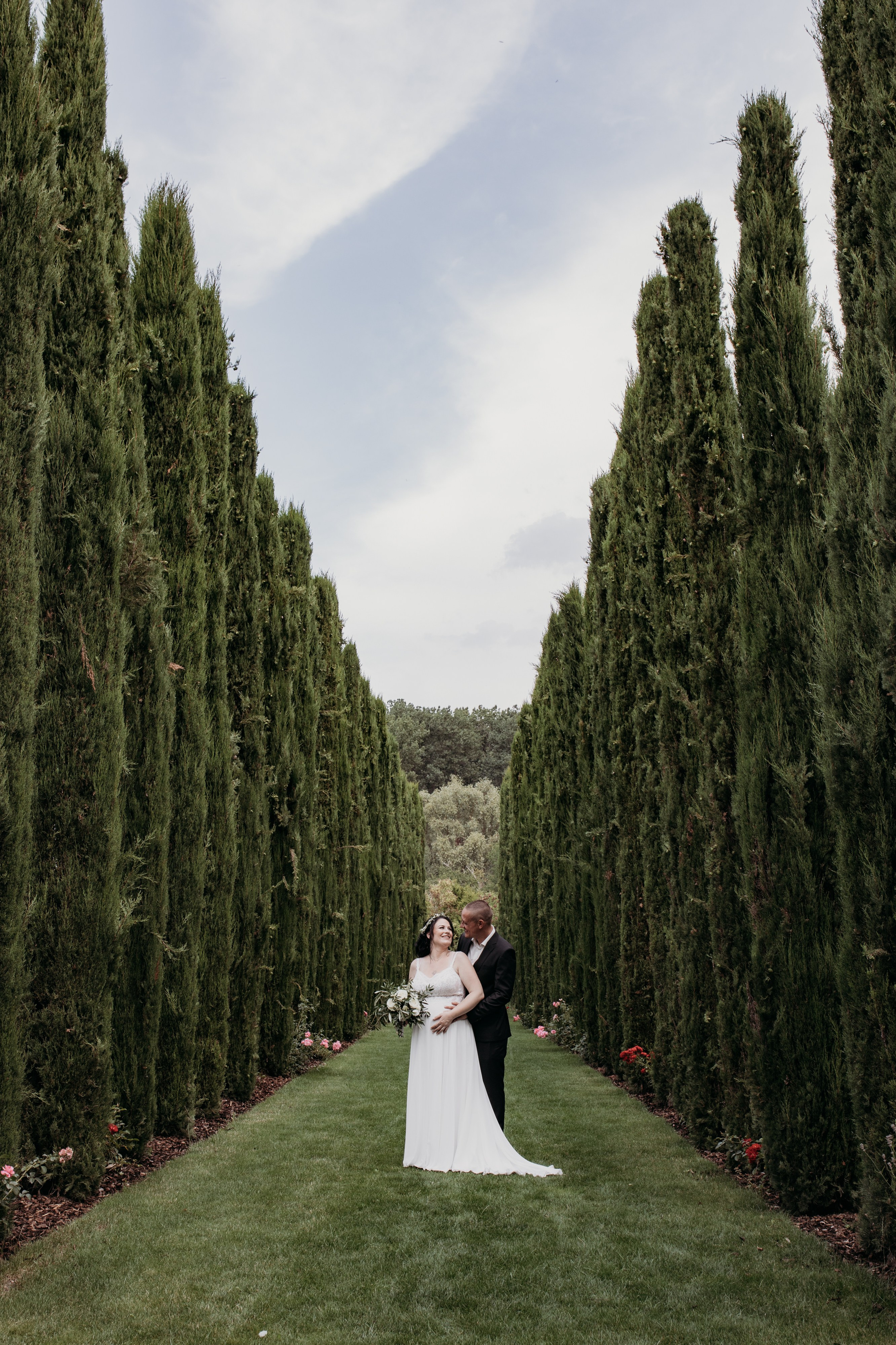 Emotionale Momente während der Trauung im Weingut Mussler – Hochzeitsfotografin für freie Trauung bei Frankfurt am Main