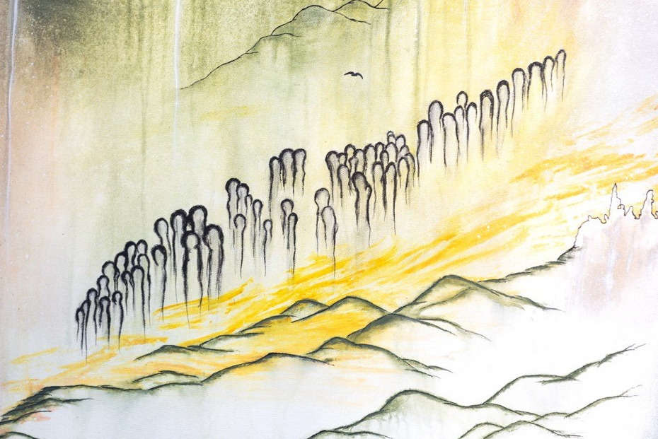 Oil painting, acrylic painting and art. Brand / Business Photographer & Coach Prague — Dana Lišková