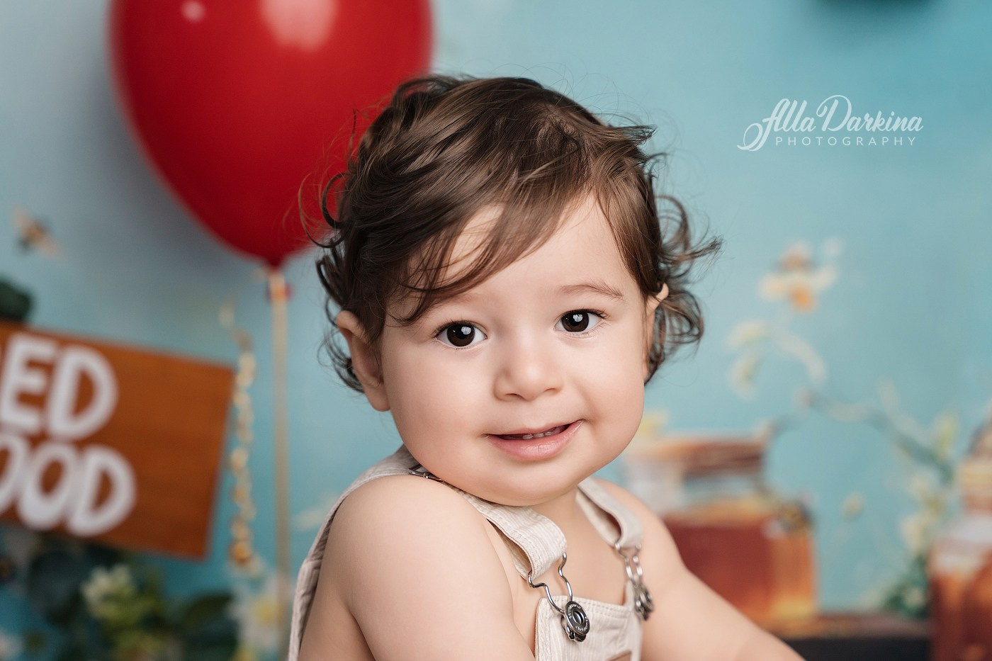 Arta’s “Winnie The Pooh” cake smash session