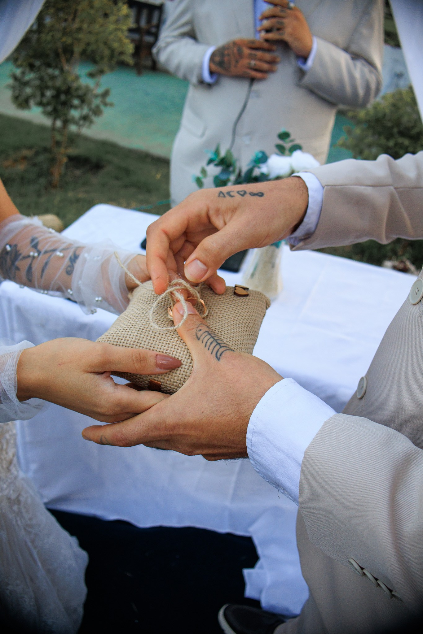 Momentos. CASAMENTO AR LIVRE